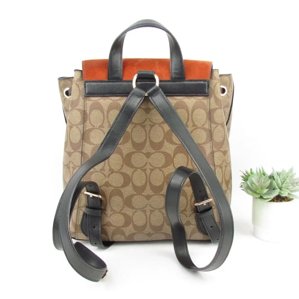 Coach Kleo Backpack In Signature Canvas